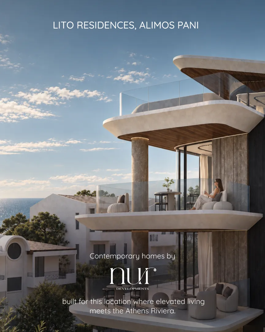 Why Alimos: contemporary homes by NUR, NUR Developments post designed by TERAMOK