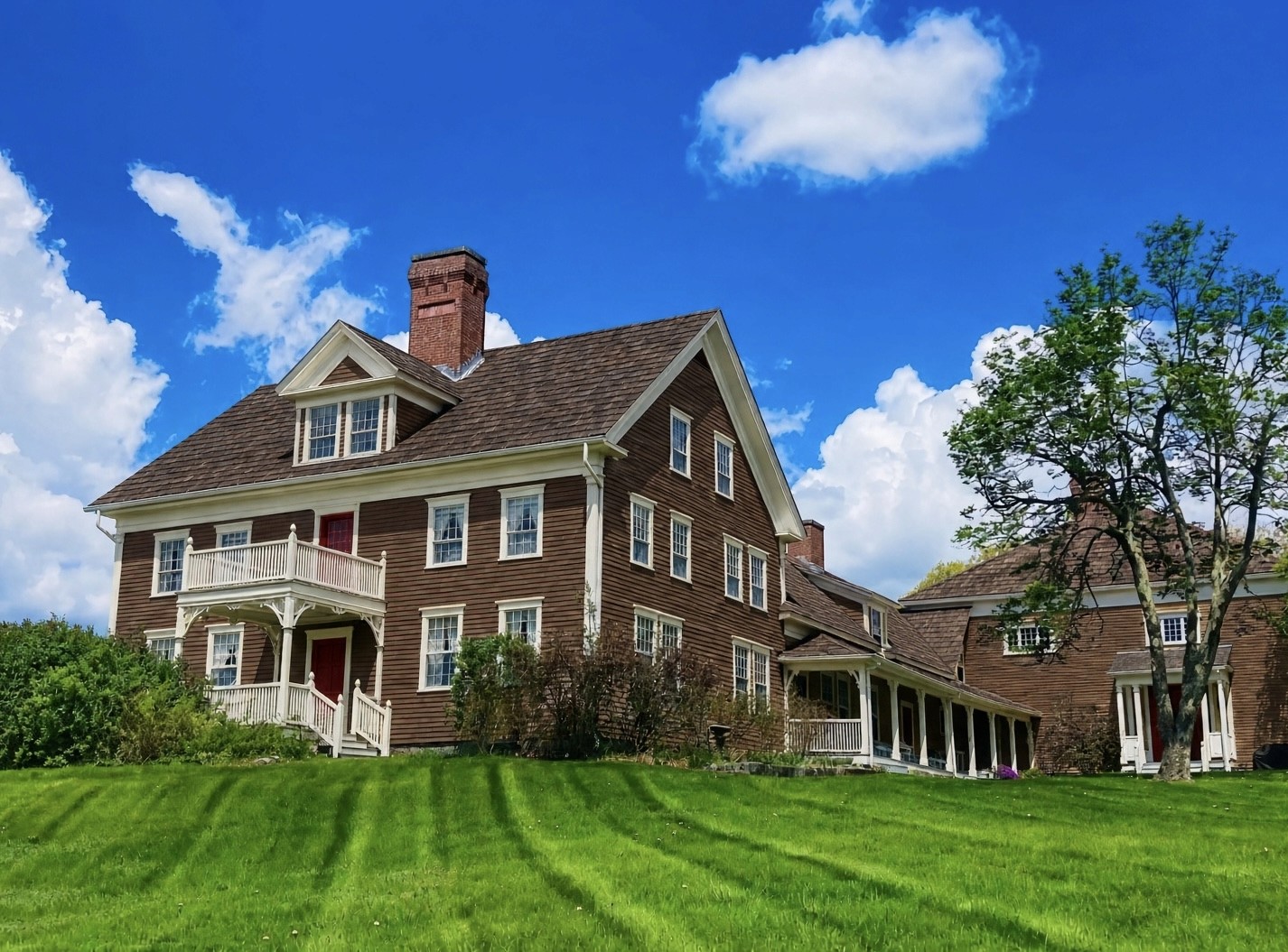 Exterior view of the prospective Hearthstone home