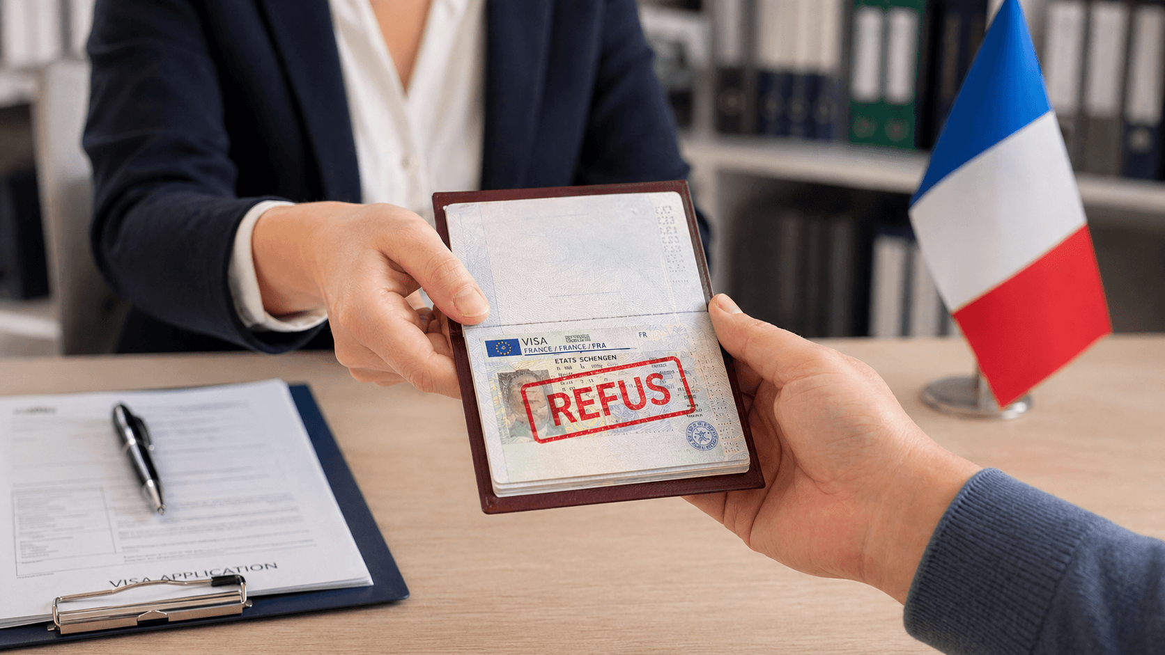 Refus de visa en raison d'une OQTF L. 312-1 A du CESEDA