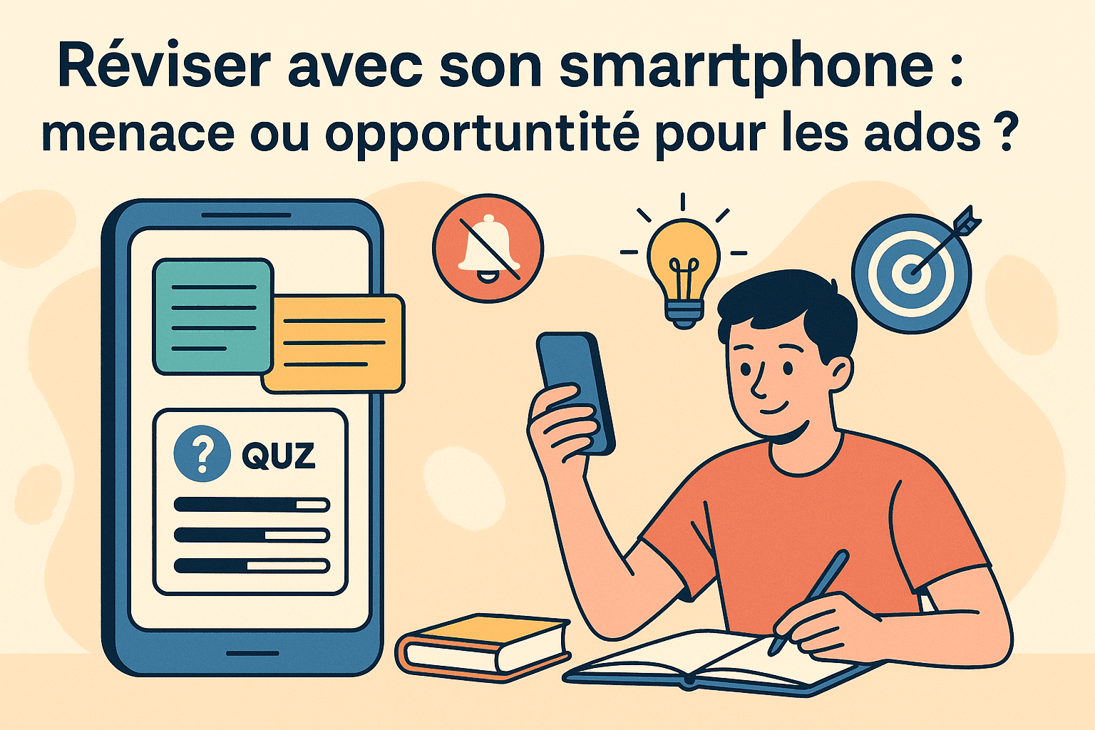 Réviser avec son smartphone : menace ou opportunité pour les ados