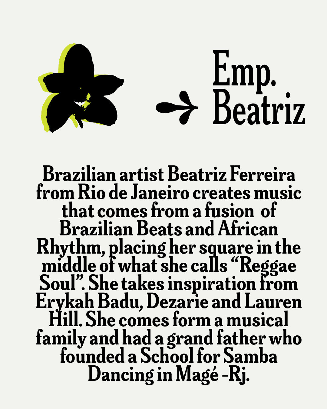 Flora Sonora Nº3 Emp. Beatriz Bio