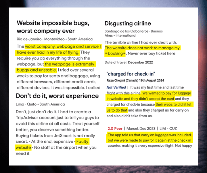 Real reviews from users