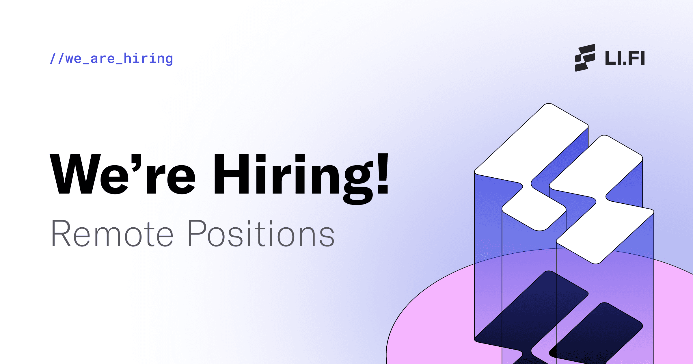 LI.FI Update Hiring