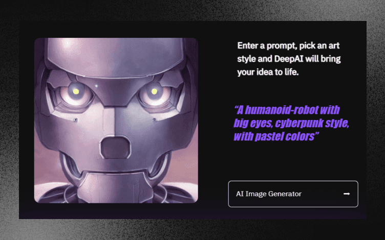 Transform your ideas from Text into Stunning Images with Deep AI Technology