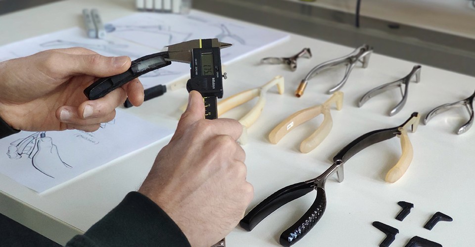 Measuring 3d printed model at ManGo