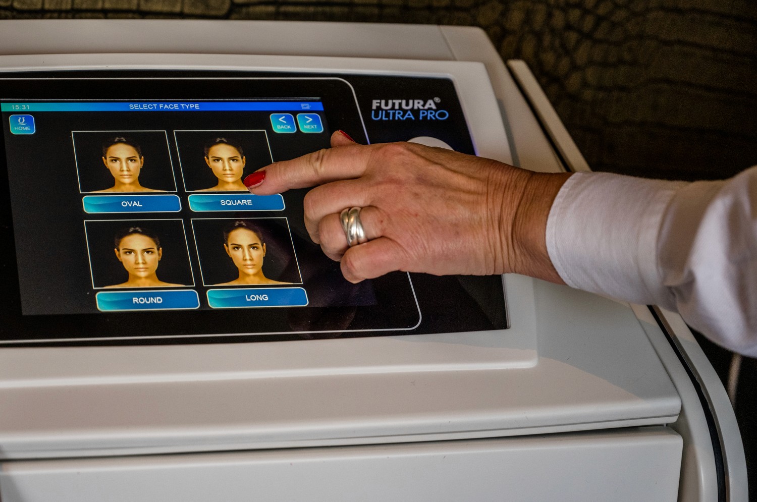 Woman pouring vitamins in her hand