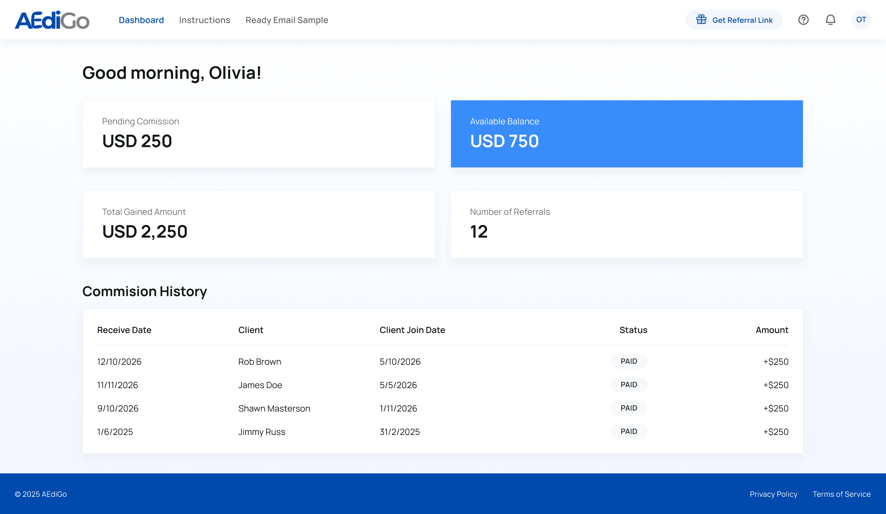 aedigo-affiliate-partner-dashboard-screenshot