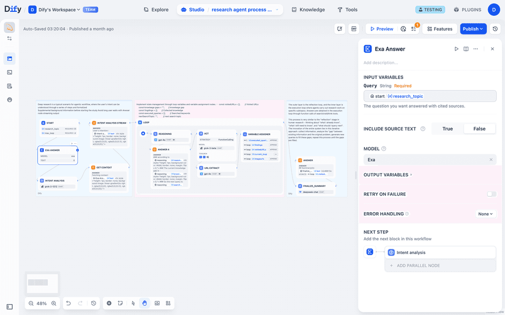 Deep Research Workflow in Dify: A Step-by-Step Guide - Dify Blog