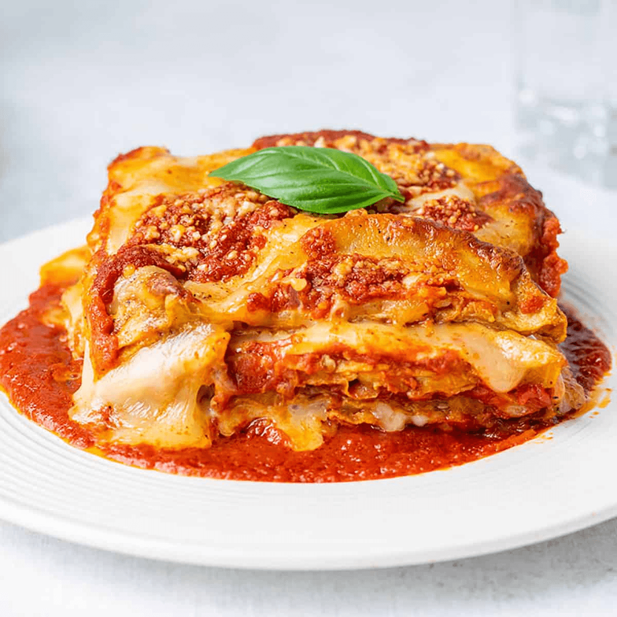 Eggplant Parmigiana Photo