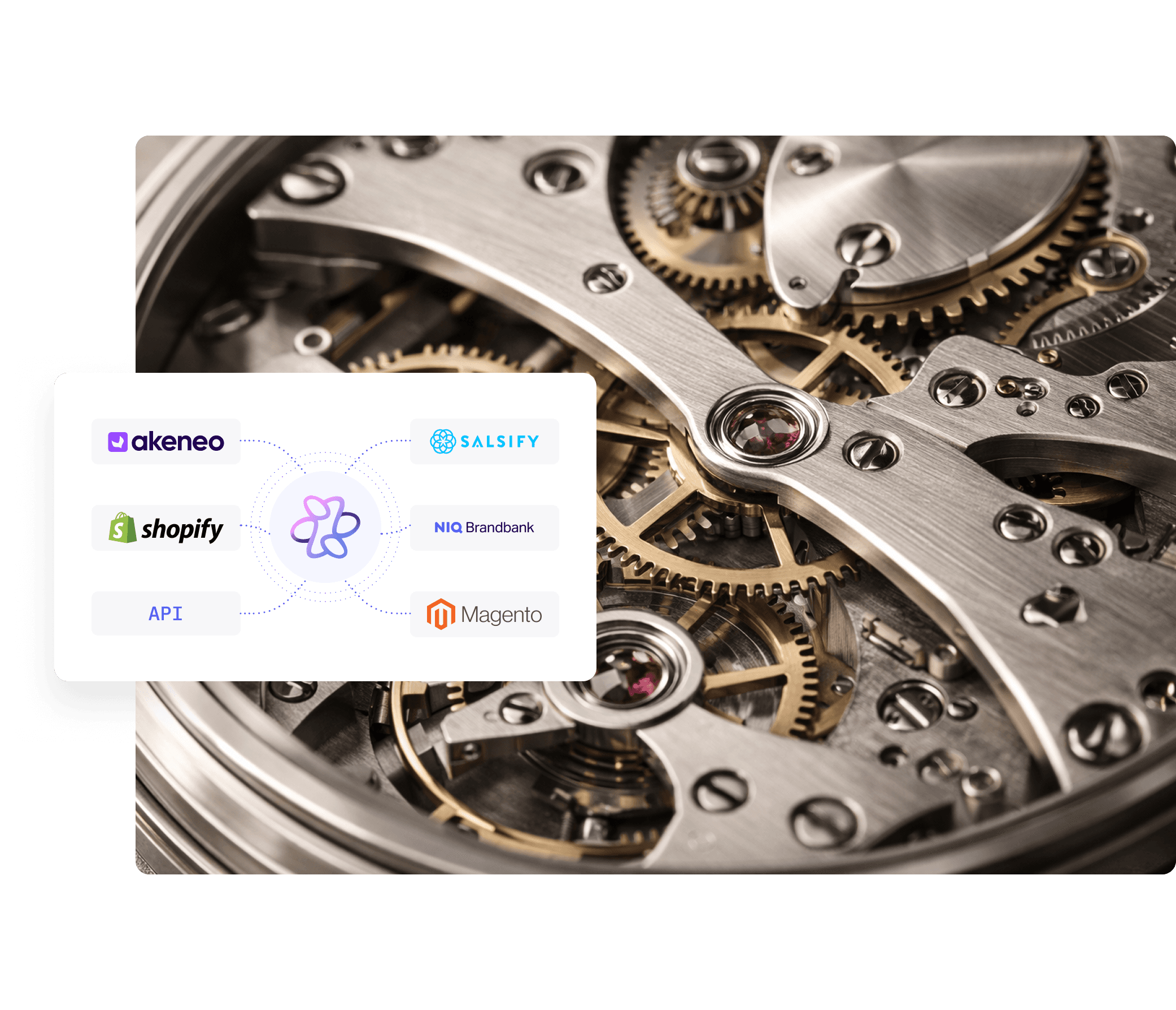 A neatly arranged flat lay features an open fashion catalog on a beige marble surface, showing photos of models and fabric swatches, complemented by stationery and small wooden clips; keywords: "fashion catalog," "fabric swatches," "flat lay design."