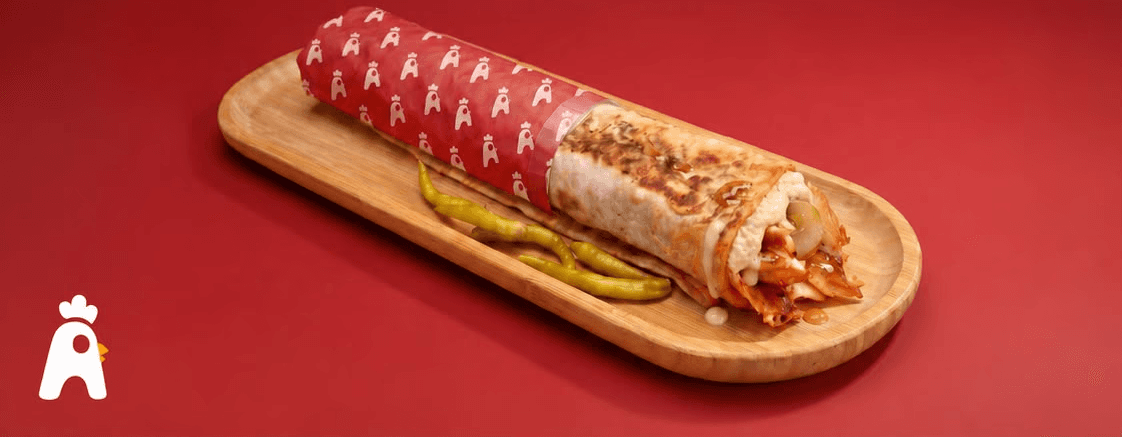 Ankara usulü tavuk dürüm