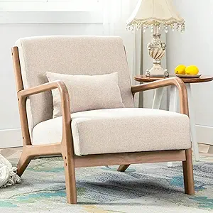 Light wood accent chair – A beautifully designed piece, perfect for adding elegance to any space.