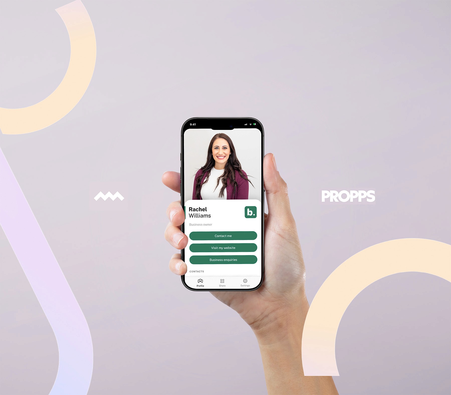 Propps App on mobile phone