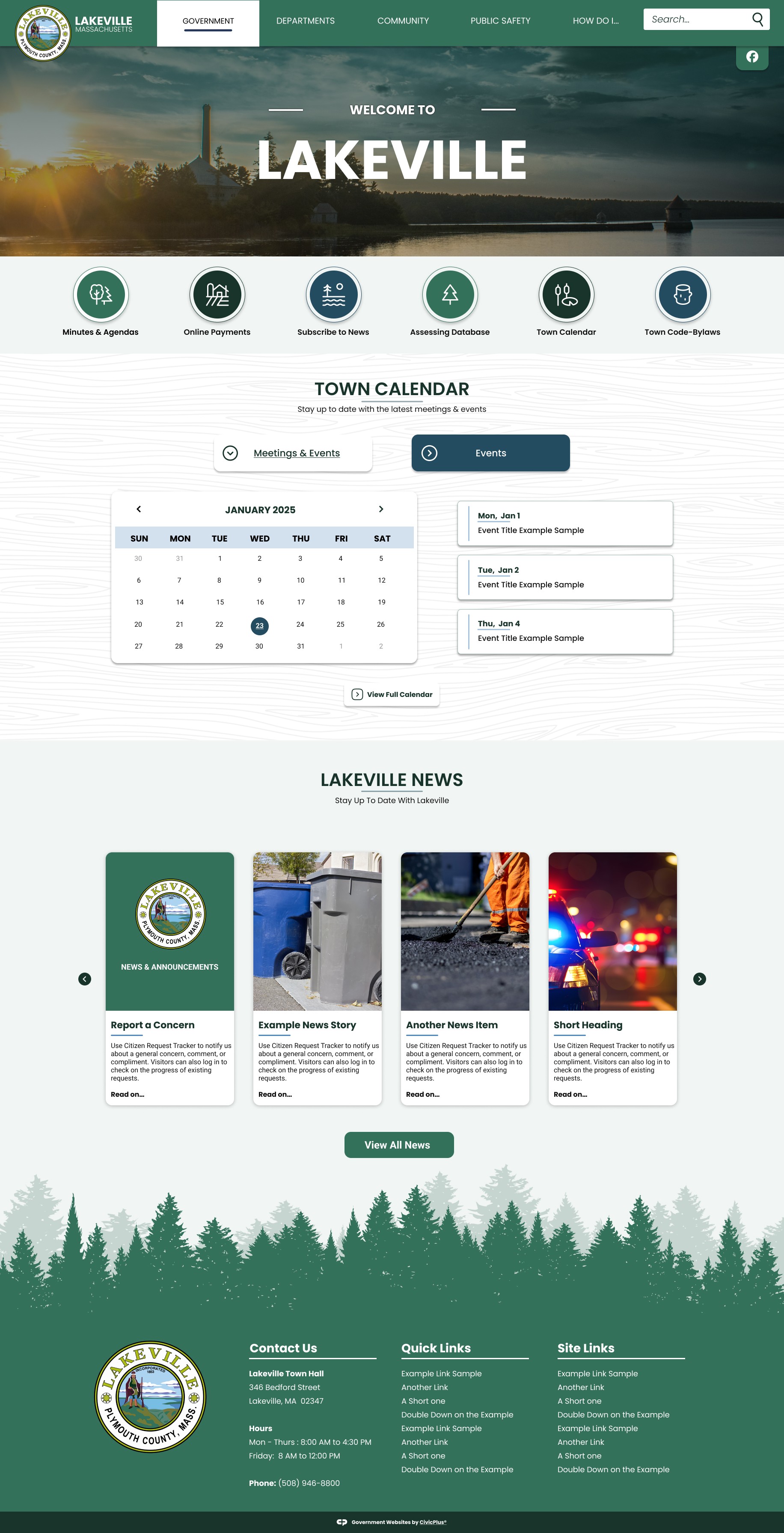 Platte County, MO Health Department - Old Design