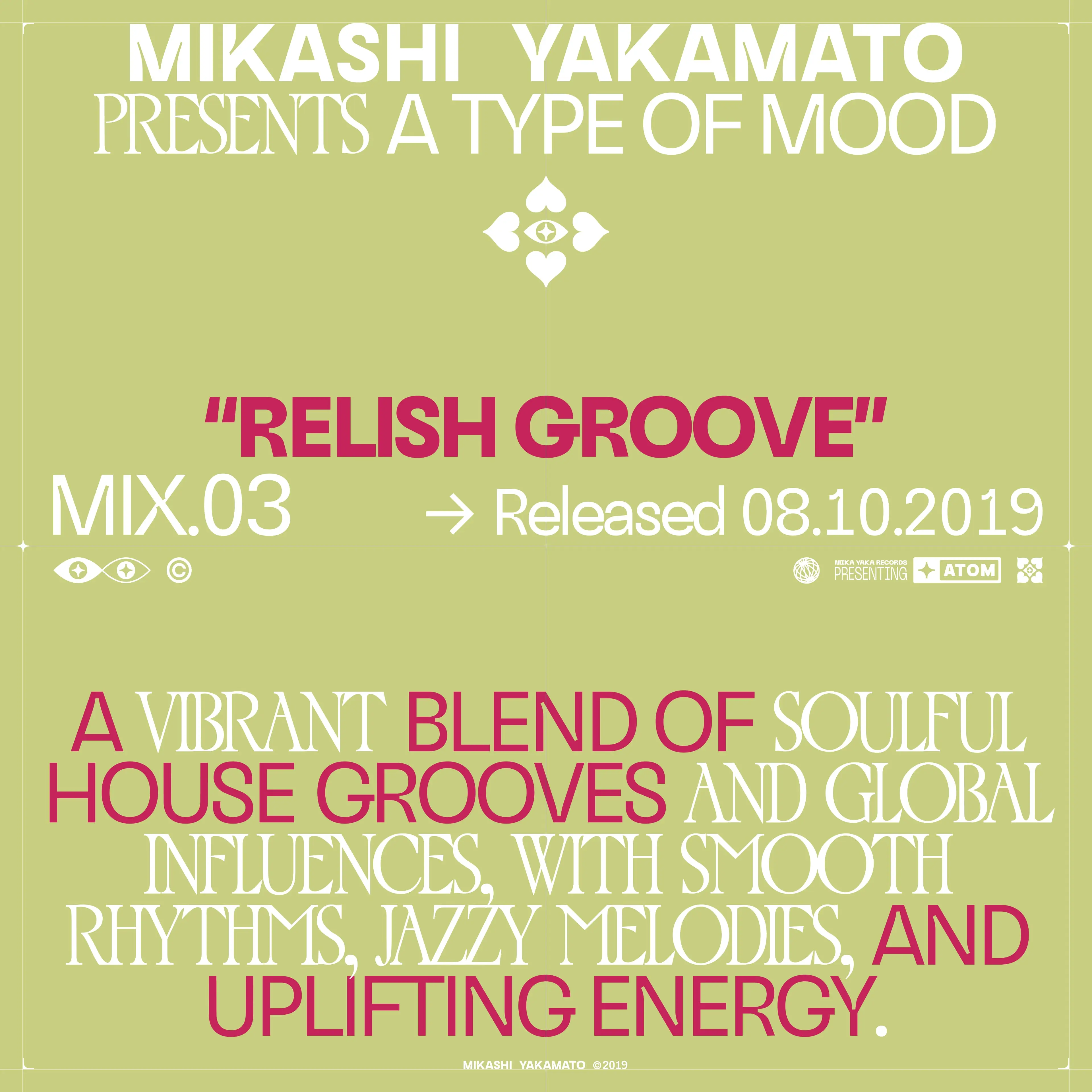 Relish Groove - Mix 3 - MIKASHI YAKAMATO