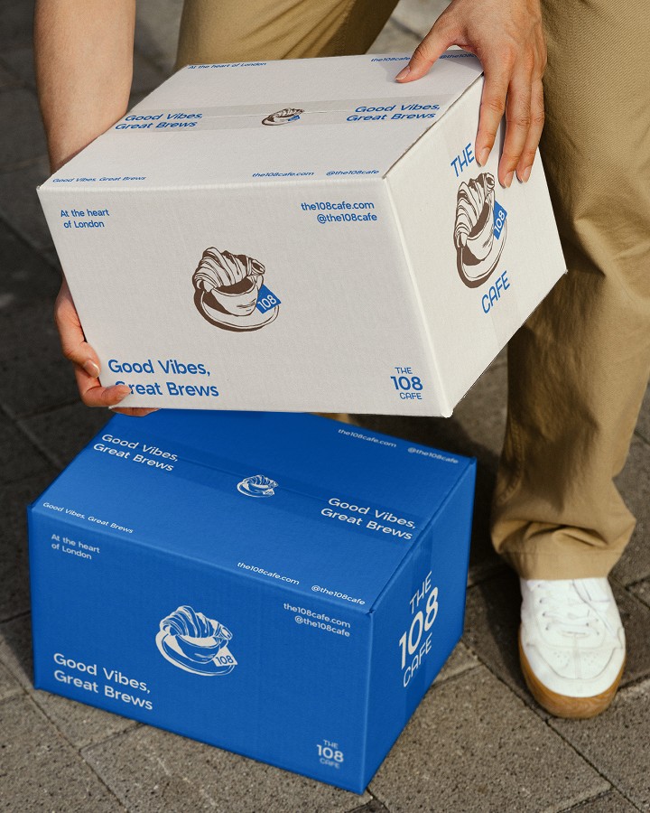 the 108 cafe boxes