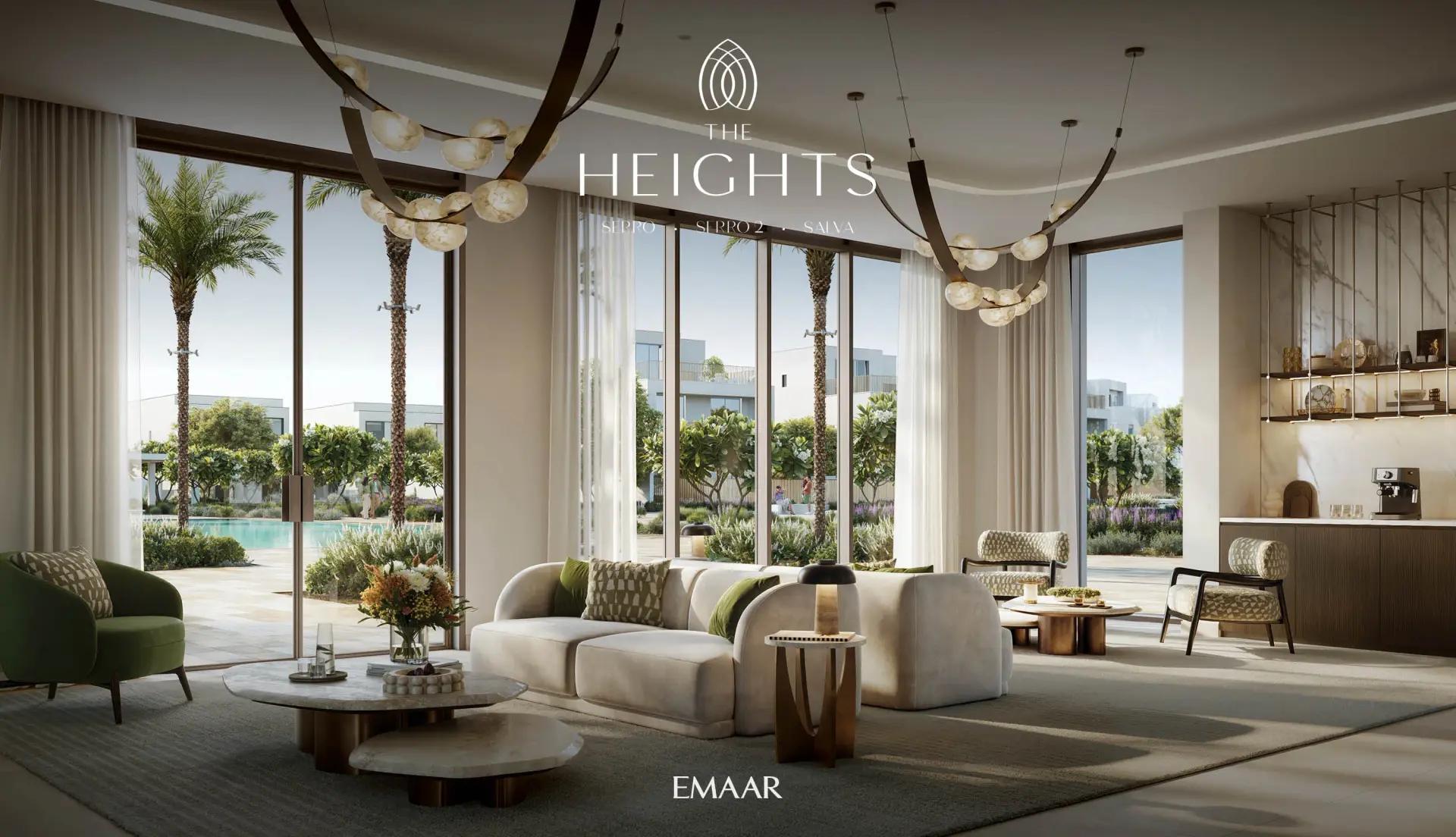 Serro at the heights by emaar interiors
