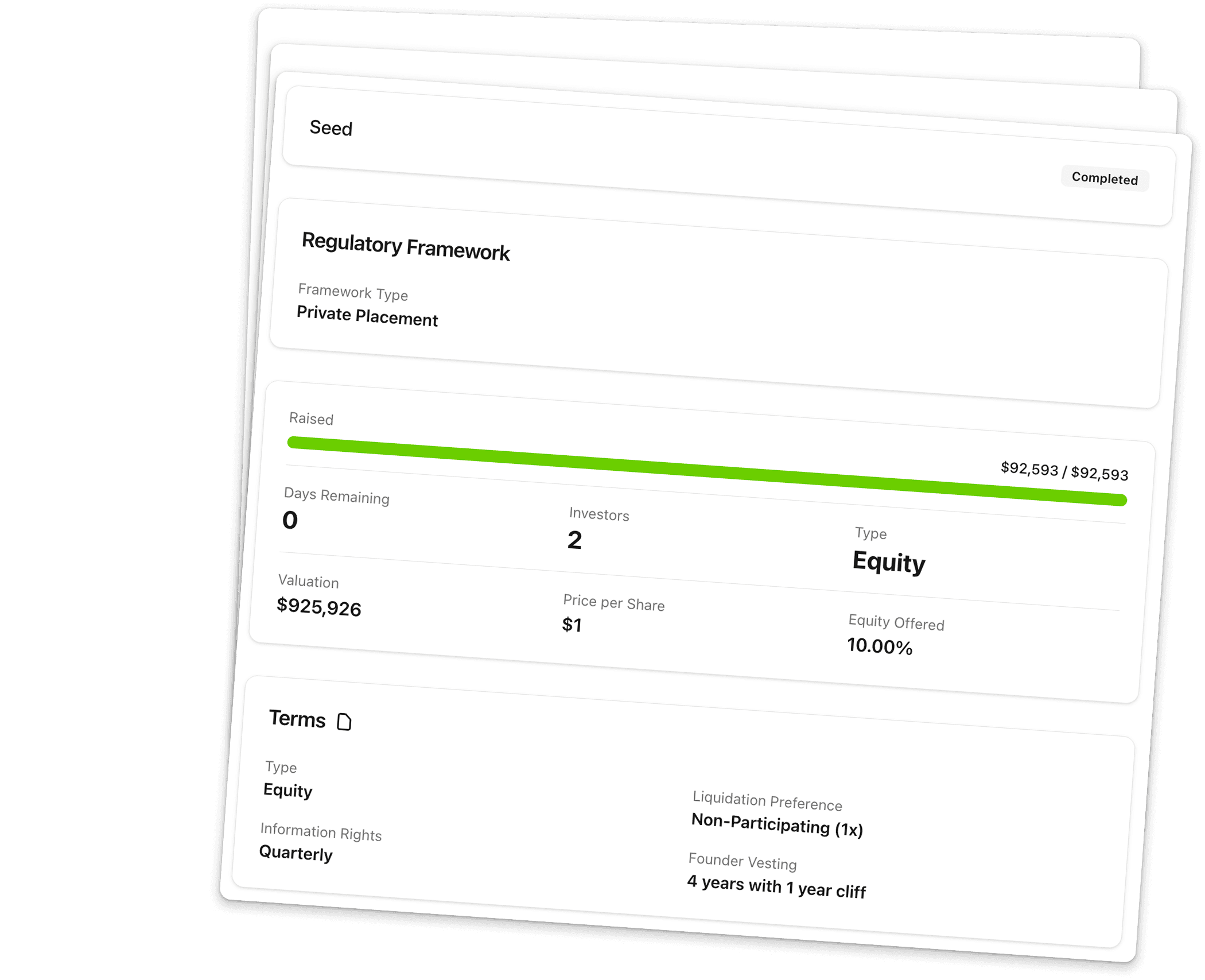 Clario cashflow overview card displaying income and expense trends over the past 7 days with a line chart.