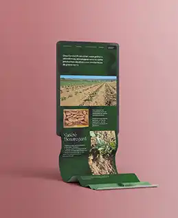 Site internet maraîché, agriculture