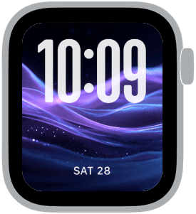 pisces drift Apple Watch face preview 3 featuring zodiac signs, abstract, gradient, and modern.