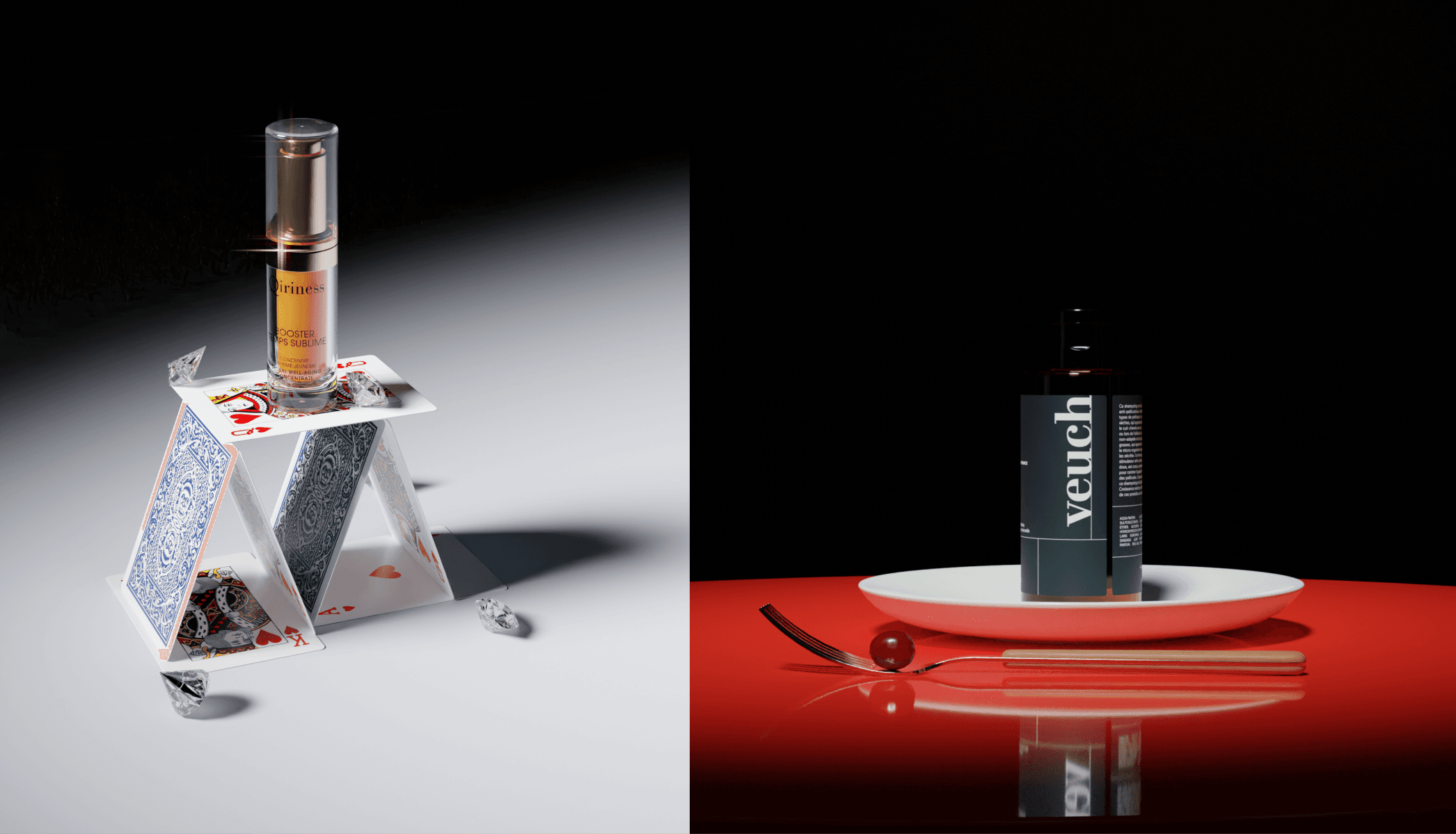 Digital Twins Black background