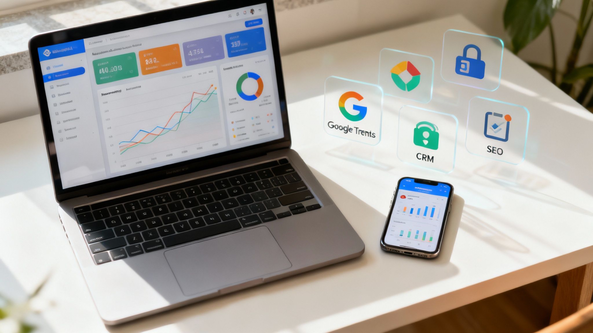 Screenshot from https://trends.google.com/trends/ showing a comparison of search interest for electric scooter and electric bike