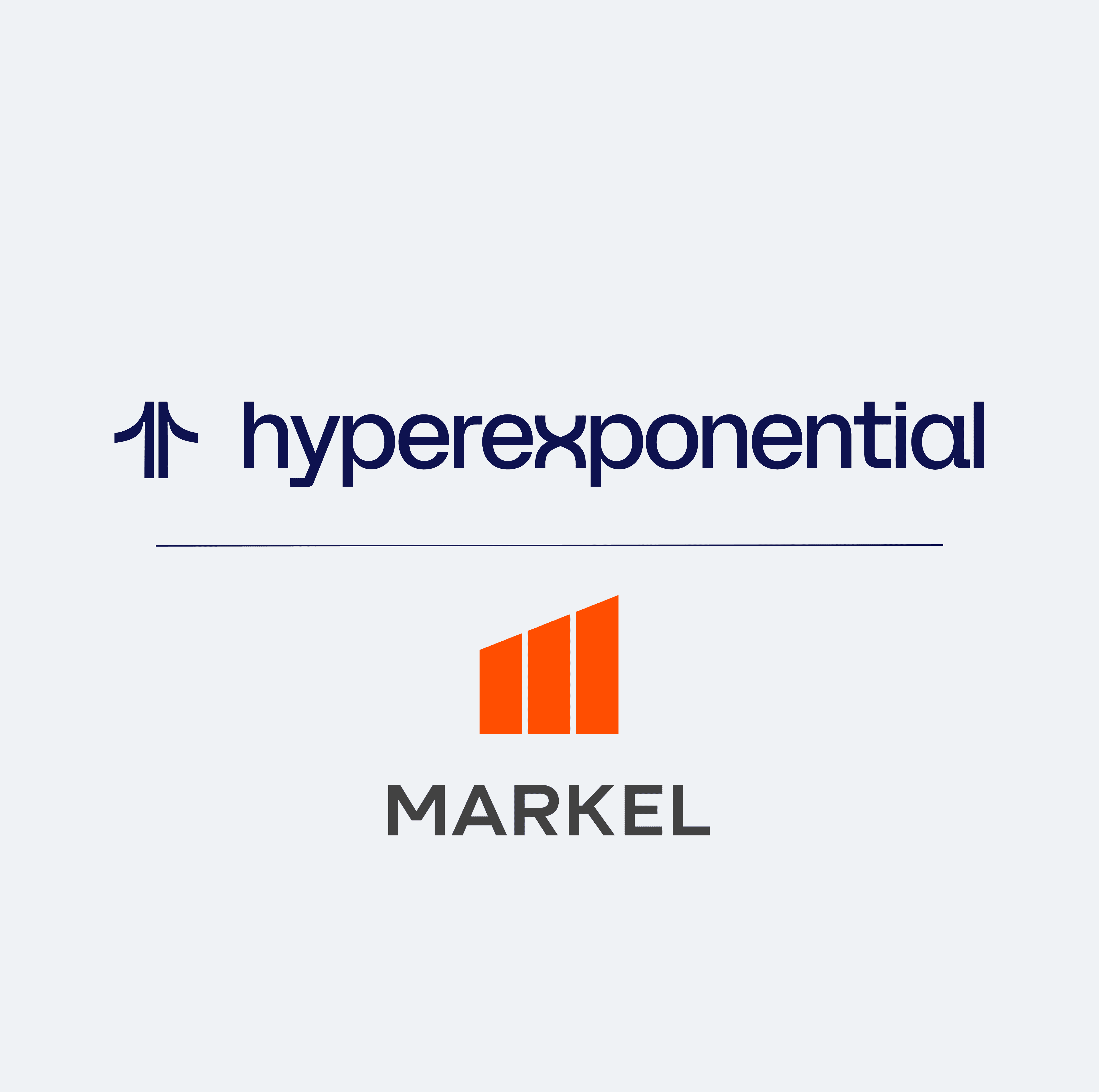 hyperexponential partner with Markel