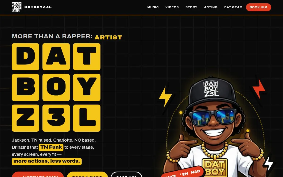 DaTBoYZ3L website
