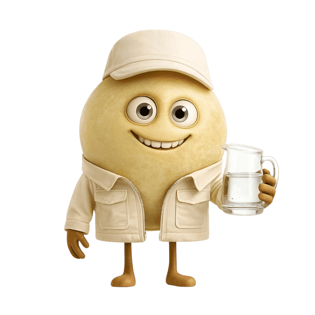 Ugni Blanc grape berry illustration for wine education.