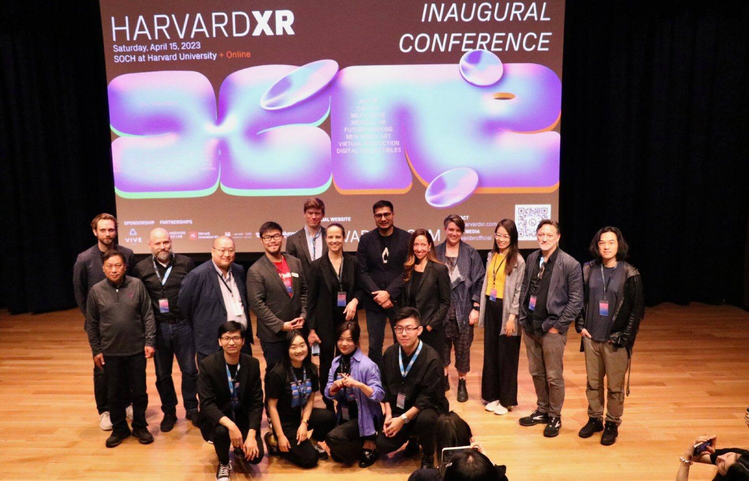 Speakers at HarvardXR Conference, Alistair Hume and Axon Park
