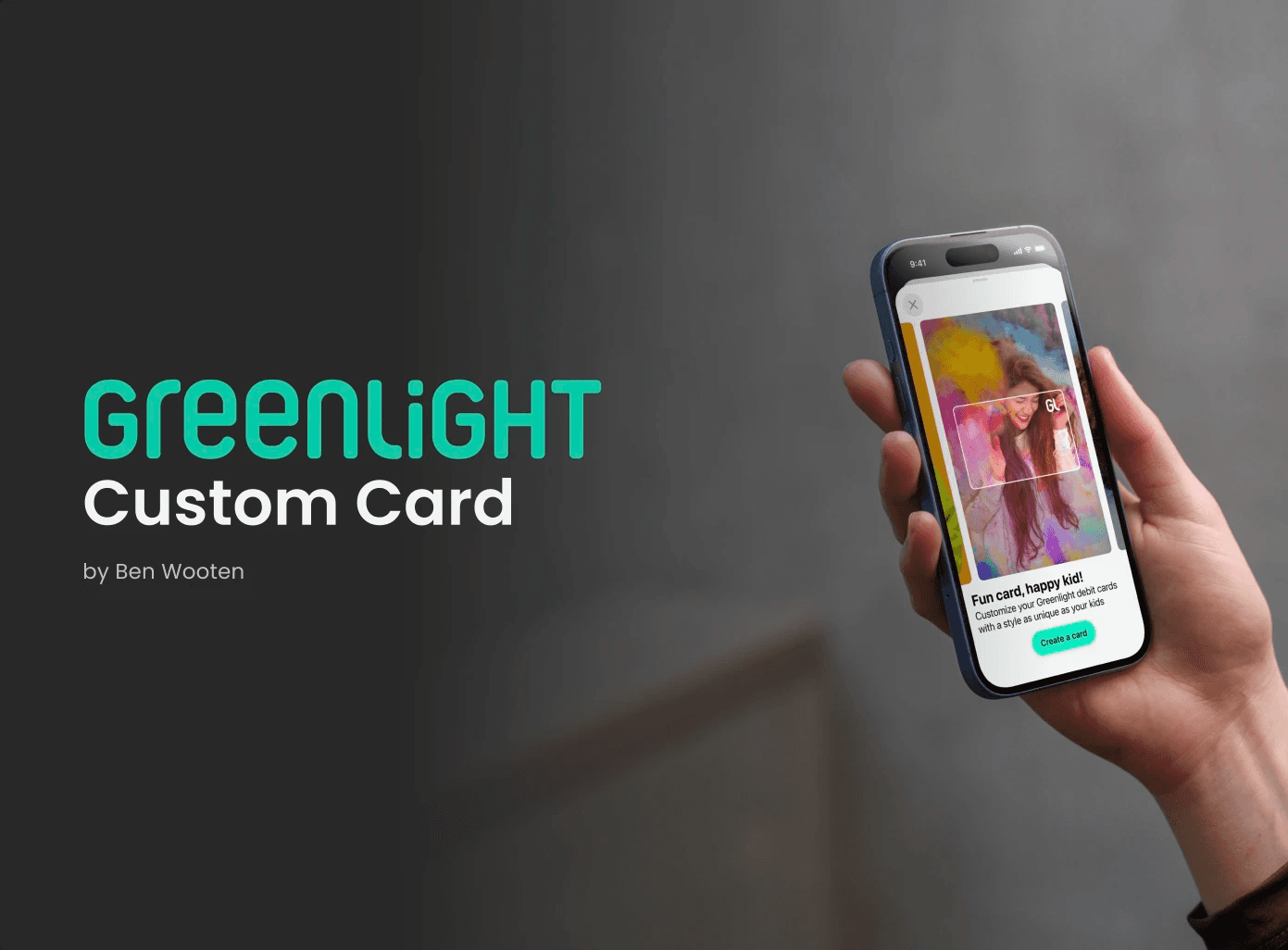 App for personal finance consists of two pages "Home and card details"