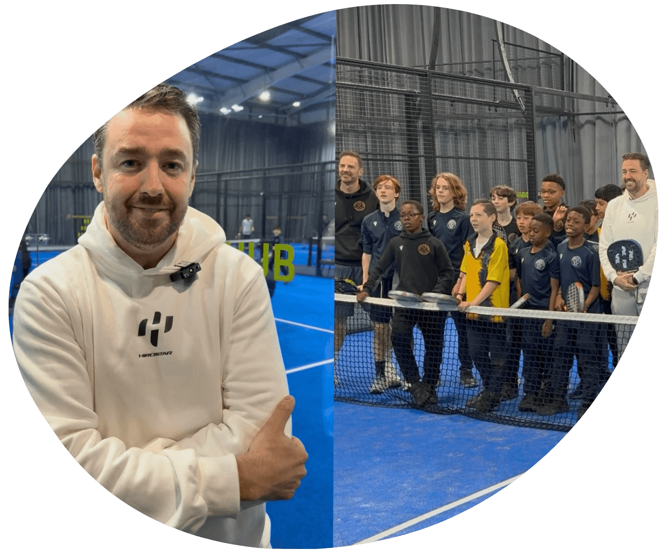 Jason Manford PADELHUB Reading