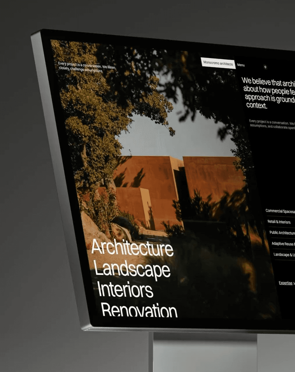 Example work of framer development
