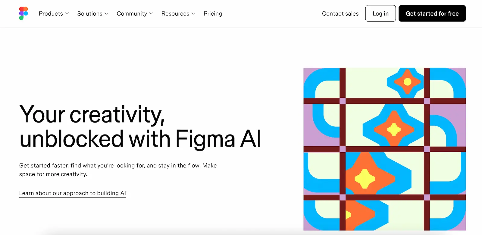 Figma homepage