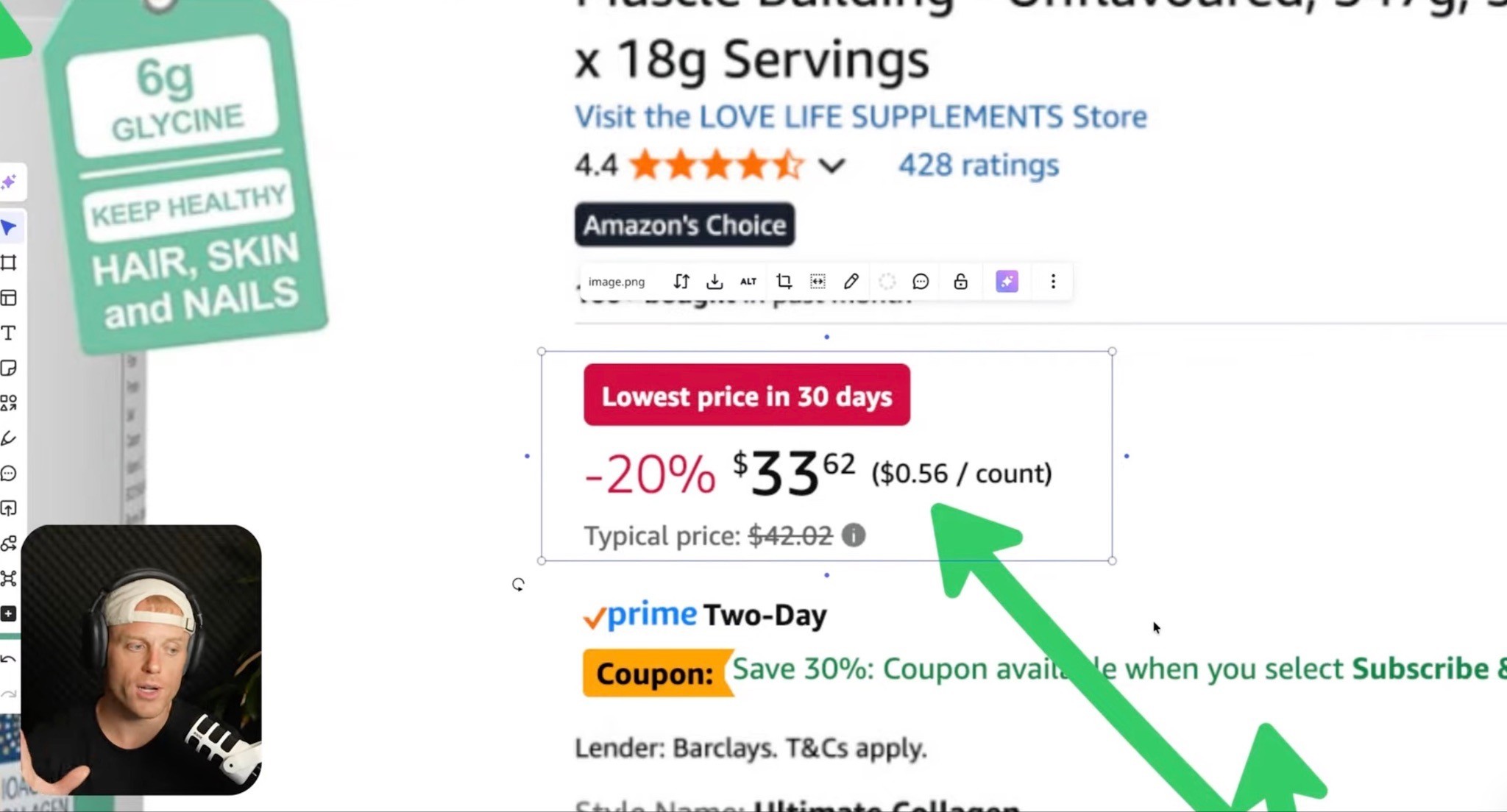 Using sale badges and coupons to optimize Amazon Listing and get higher conversion
