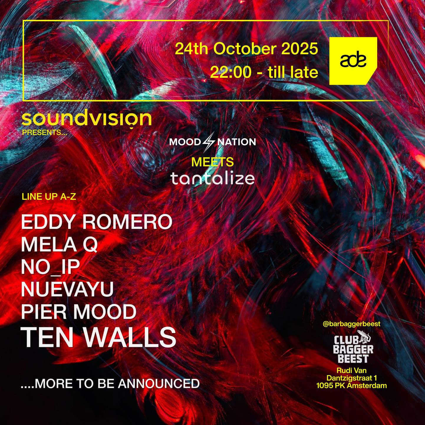 Mood Nation & Tantalize Showcase at ADE 2025