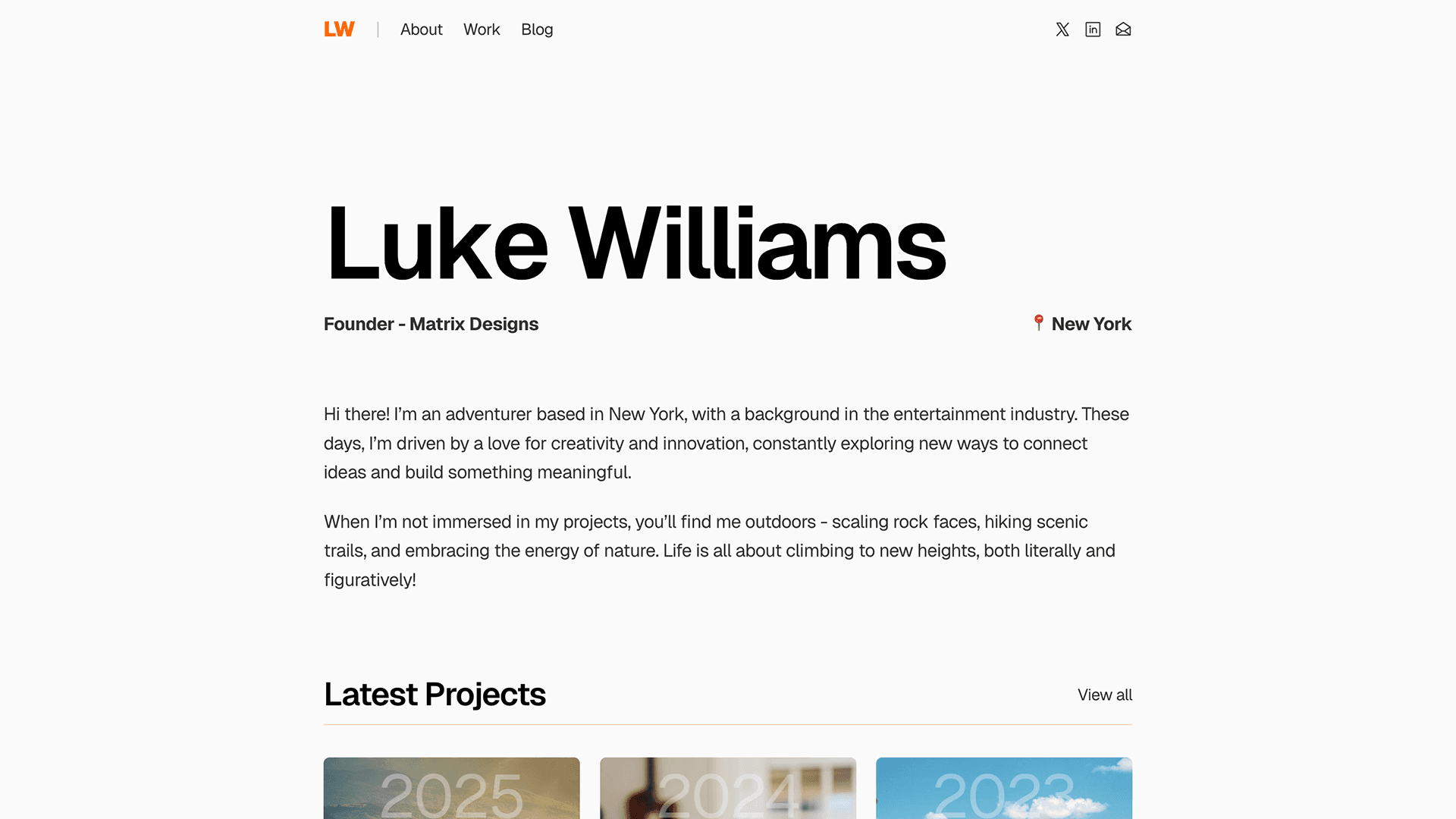 Prive Framer template