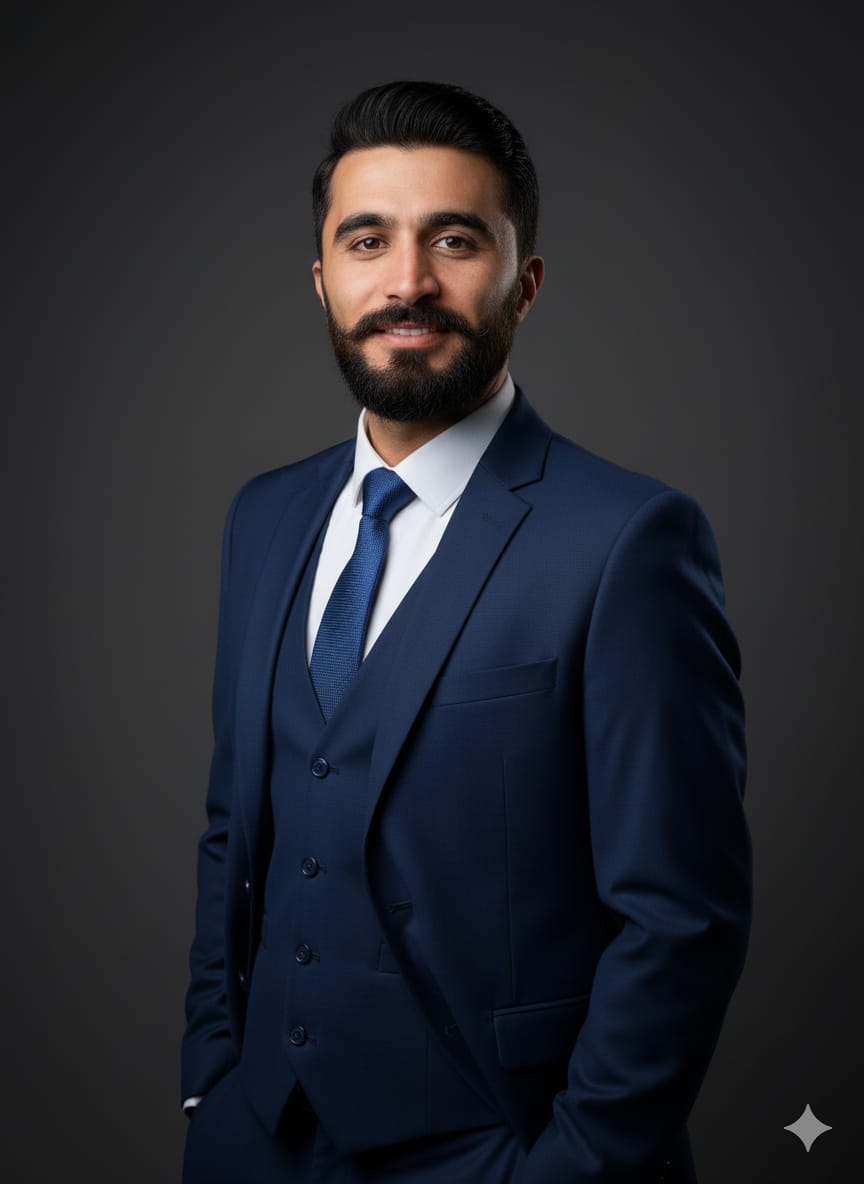 Portrait Image Man Sohail Aziz