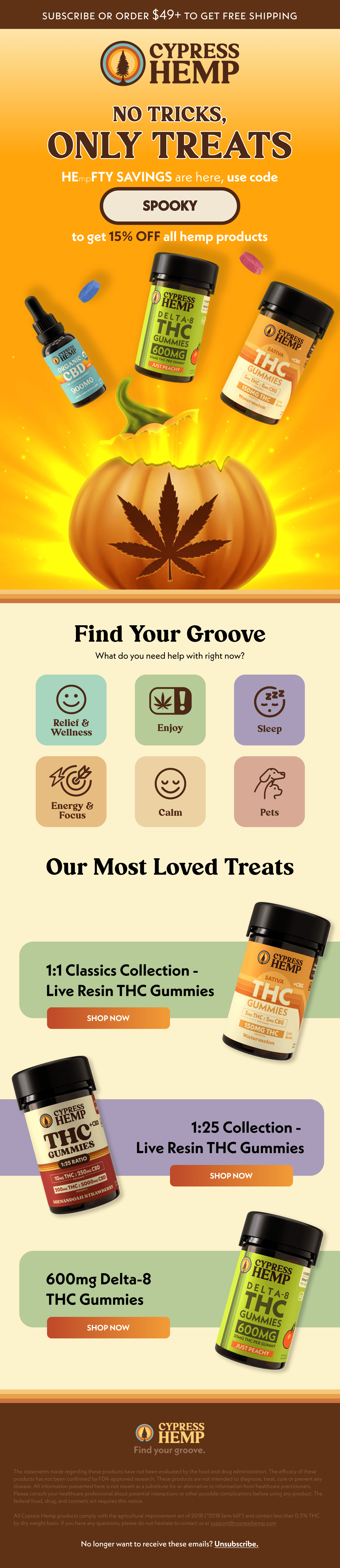 Halloween Email Design