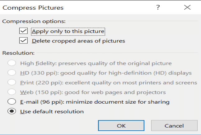 compressing powerpoint, reducing file size, compress ppt