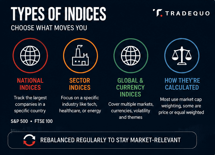 Types of Indices