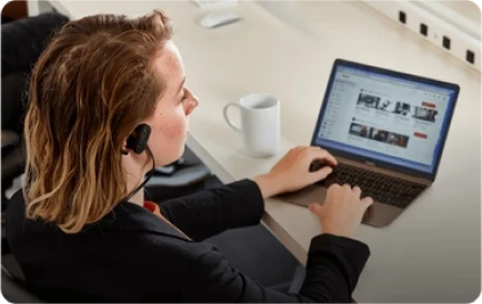 Team using Emotiv for user research