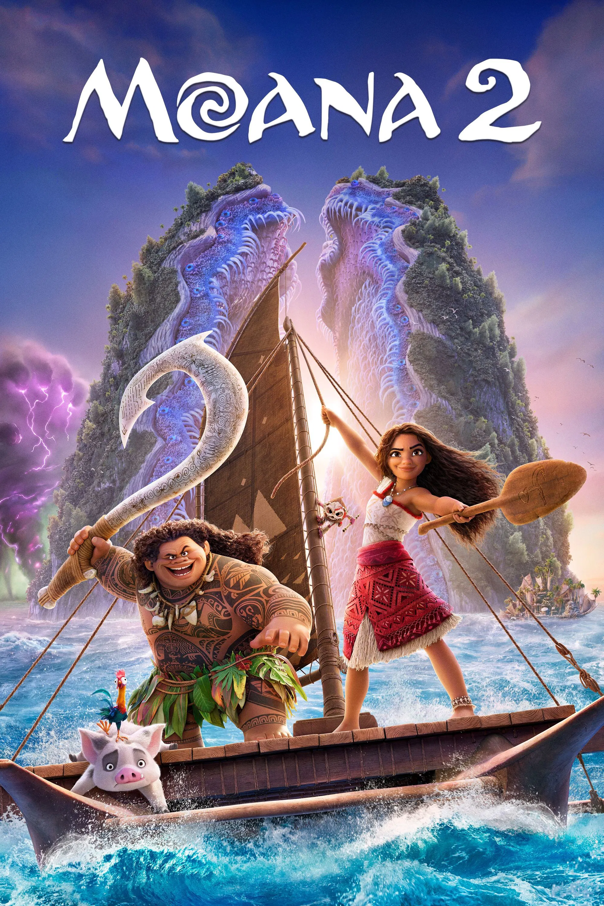 Moana 2 theatrical poster