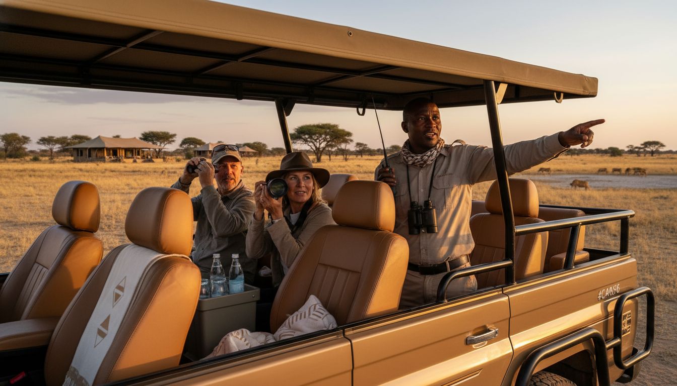 guided Etosha game drive