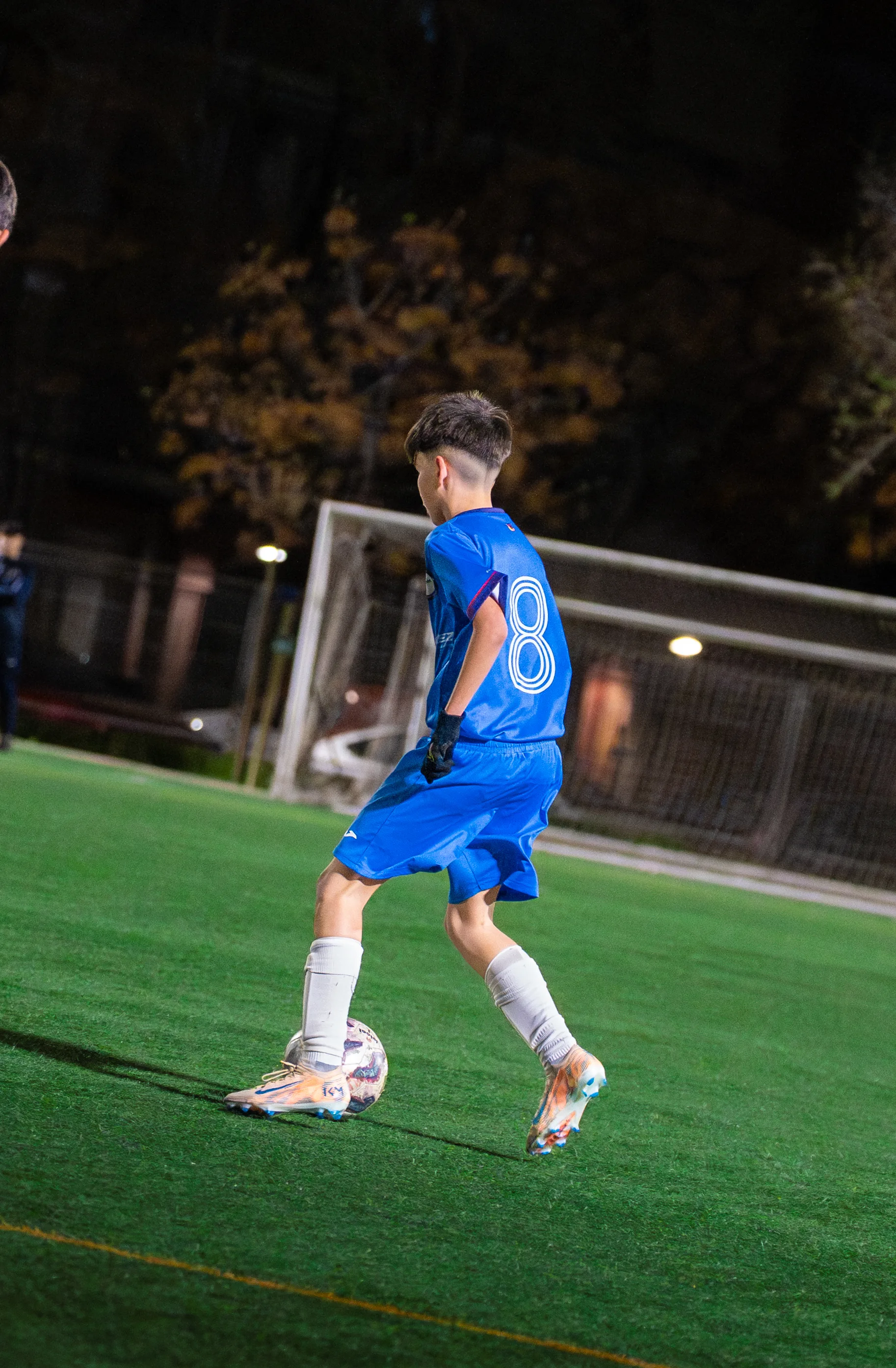 Técnica individual en entrenamiento del Club Terlenka Sub-14 A Barcelona 2026, fotografía de Nolan Pardo