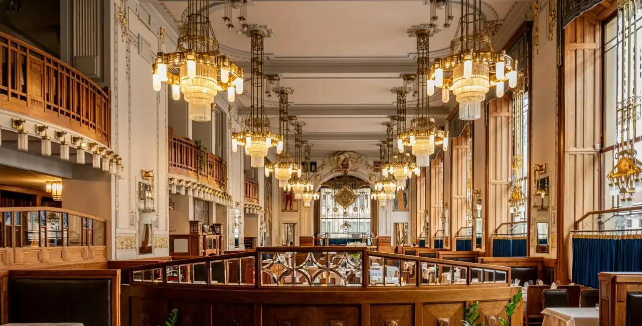 Elegant historic Prague restaurant