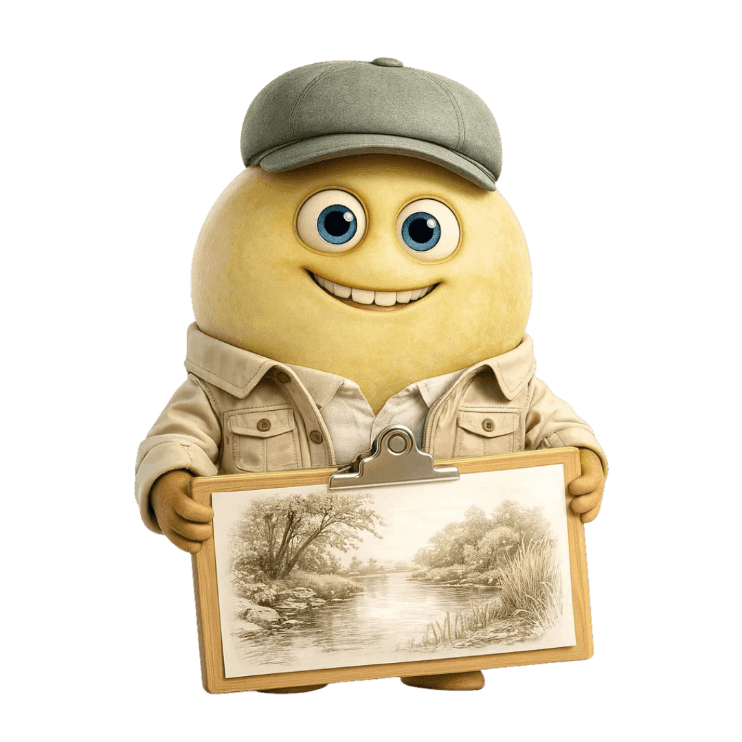 Neuburger grape berry illustration for wine education.