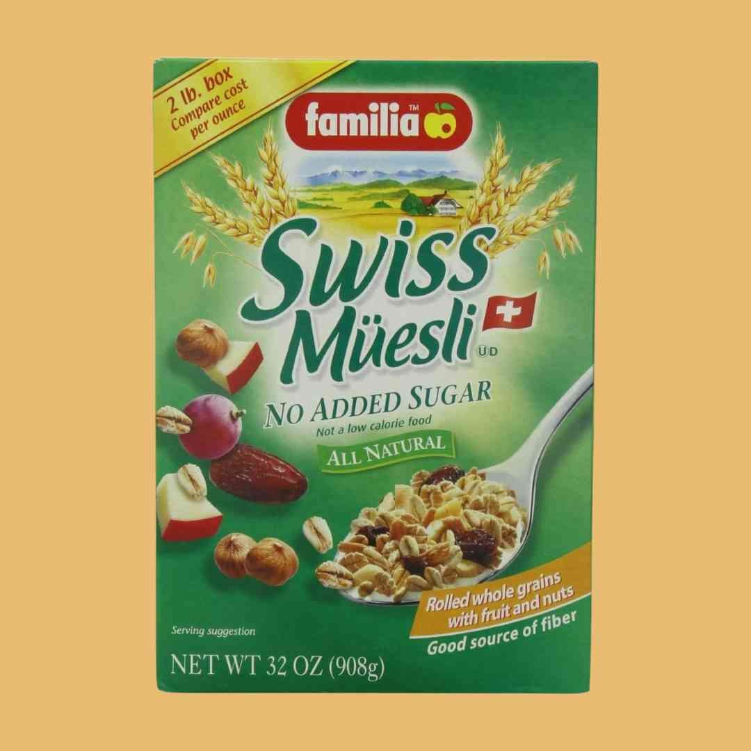 Gestational Diabetes Food List: What Should I Eat? Medium Glycemic Index - CEREAL SWISS MUESL