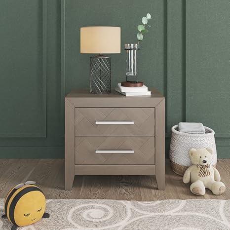 Crescent nightstand – A stylish and functional furniture piece, perfect for any modern home.