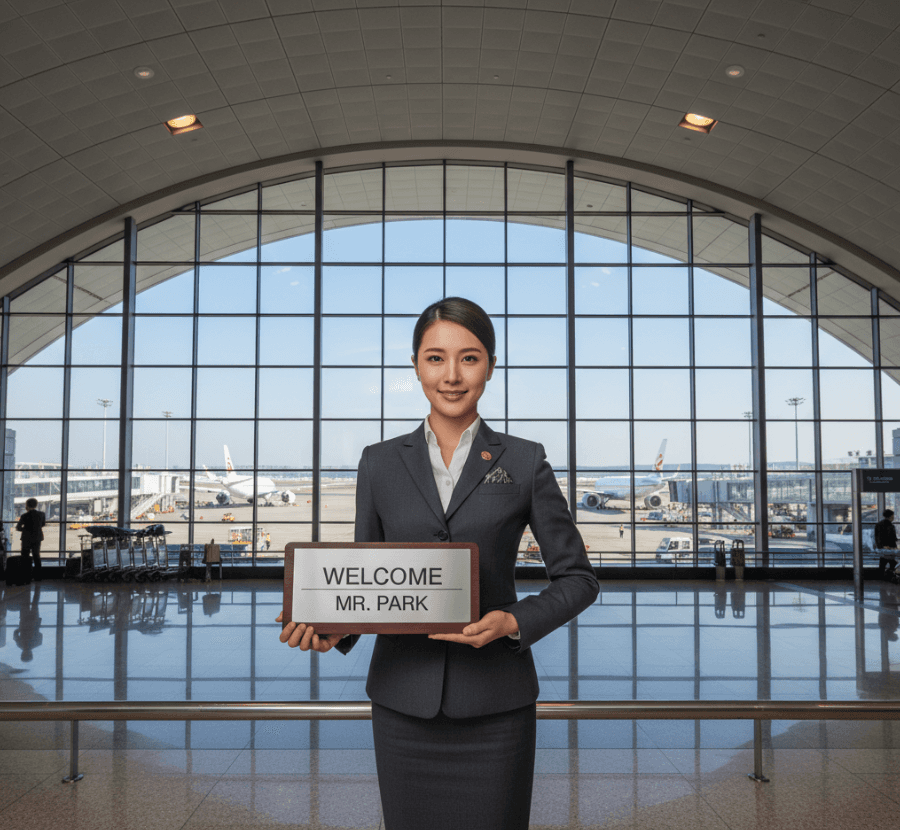 VIP escort service incheon airport